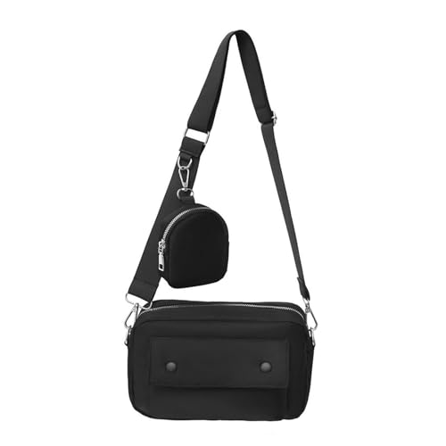 Bandolera para hombre ideal para tus viajes gracias a su nylon impermeable con correa ajustable