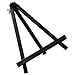 TEHAUX Tabletop Display Easel Small Wooden Tripod Easel for Kids Painting Art Crafts Photo Cards Stand 9.44X7.08X1.96In Portable Canvas Holder