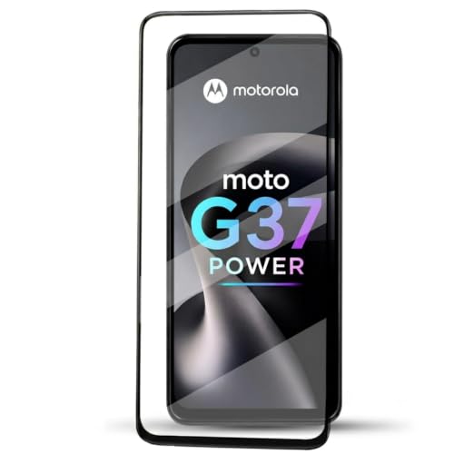 Image of Tempered Glass Screen Protector Compatible For Moto G37 Power /Motorola G37 Power /Moto G37 Power 5G with Easy Self Installation Kit