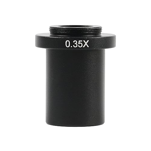 Adaptateur C-mount 0.35X élargisseur de champ pour caméra de microscope 10A