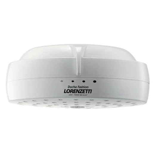 Ducha Fashion 127V 5500W, Lorenzetti, 7531204, Branco, Pequeno