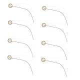 ibasenice 18個ピエゾディスク 圧電ブザー アコースティックトリガーブザー ピックアップ用ピエゾダイヤフラム 家電 電子玩具 楽器ピックアップ対応