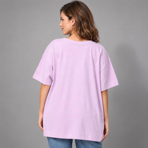 Image of The Mom Store Mom T-Shirt | Cotton | Pre and Post Pregnancy | Quirky Statements | Comfortable | Oversized