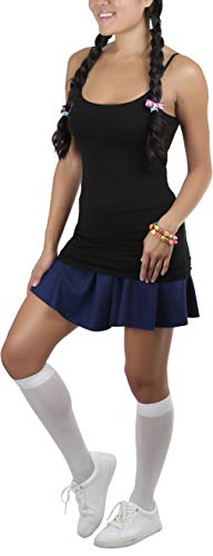 ToBeInStyle Girl's Cotton Long Layering Camisole w/Built-in Shelf Training Bra4