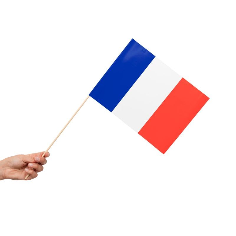 Playflip Frankreich Party Deko Set 249 TLG. Partyset Partydeko blau weiß rot Tricolore Fussball EM WM