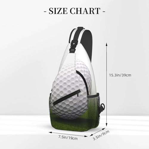 Mochila tipo sling negra para actividades al aire libre miniatura 2
