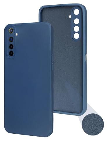 Image of Jkobi Back Cover Case for Realme 6 (Matte Finish Silicone with Inside Fiber Cloth)