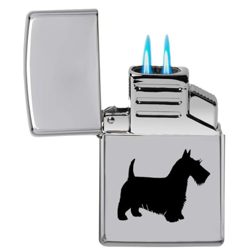 Encendedor Dual Flame Torch Scottie Scottish Terrier