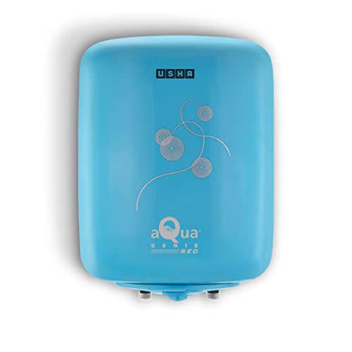 Image of Usha Aquagenie Neo 6 Litre Storage Water Heater with Free Installation (Sky Blue)