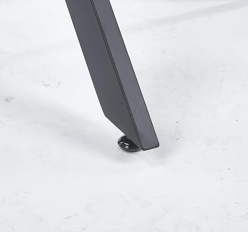 Small Square Glass Dining Table with Tempered Glass Top Metal Legs, 35.43" Modern Kitchen Table Dining Room Table for Dining Room Kitchen Living Room (Black-Square 35.43"x29.6")