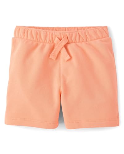 The Childrens Place,Baby-Boys,and Toddler French Terry Active Shorts,Sunfish,9 Months,12 Months