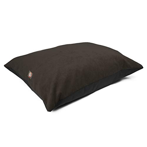 Image of Majestic Pet Rectangular Dog Bed Washable, Non Slip, Comfy Super Value Pillow Bed for Large Breed Dogs 46 x 35 Inch Villa Storm