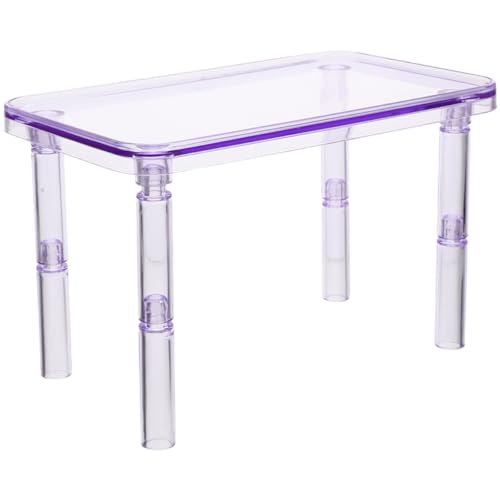 ORFOFE ハムスタープラットフォーム 繊細なチンチラおもちゃ 安定したケージ用ベッド 装飾的なハムスター用品