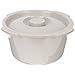 Replacement Commode Bucket, Commode Pail and Lid Bedside Commode Portable Toilet Commode Chair Pail Potty Chair Bucket for Elderly Patient Bedside Grey