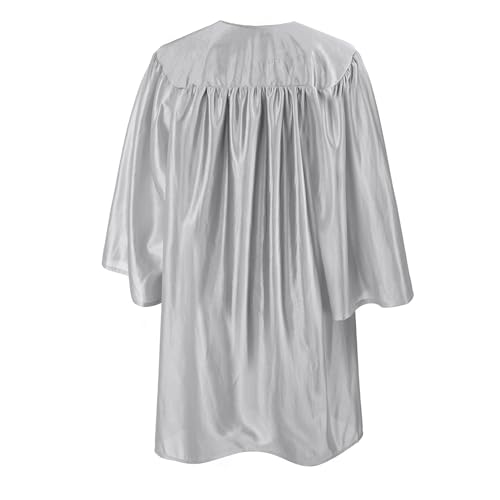 Image of Shiny Preschool Kindergarten Graduation Cap Gown Set for Kids With 2026 2025 Tassel Charm