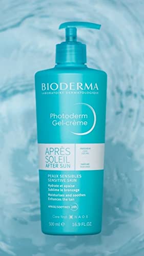 Gel crème Après Soleil Sublime Le Bronzage Hydrate Et Apaise La Peaux Sensibles Fraîcheur Cooling Photoderm Gel crème Bioderma Le Flacon De 500ml - vue 6