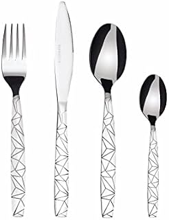 Bon Mosaic II 24-Piece Stainless Steel Cutlery Set
