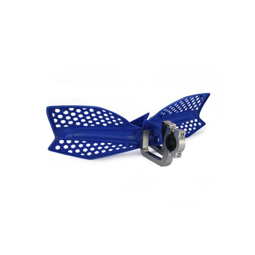 Image of Motorcycle Handguards Double Layer Protection 7 /8 inchand 11 /8 inchUniversal for TTR230S TW200 WR450F YFZ450 YZ450F Raptor700 Grizzly 660 Warrior 350 Dirt Pit Bike ATV Off Road Motocross Blue