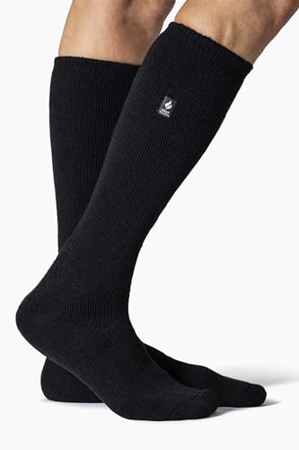 HEAT HOLDERS Lite - Mens Knee High Thin Winter Thermal Socks for Cold Weather3