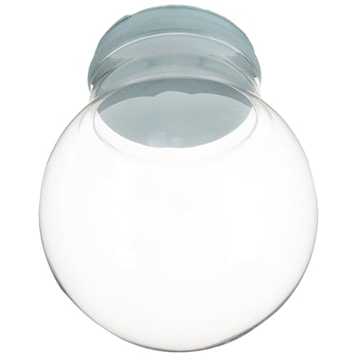 SECFOU Kit Boule à Neige en Verre Transparent 100 MM pour Décoration Intérieure, Bricolage Créatif pour Garçon et Filles et Adultes, Fournitures...