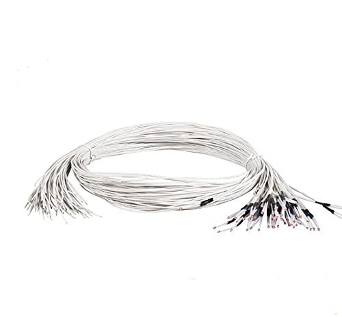 Lysee 3D Printer Parts & Accessories - 1000pcs 3D Printer Parts 100K ohm NTC 3950 Thermistors with Cable for 3D Printer Reprap Mend RAMPS 1.4 A4988 HEATBED - (Size: with Du-pont)