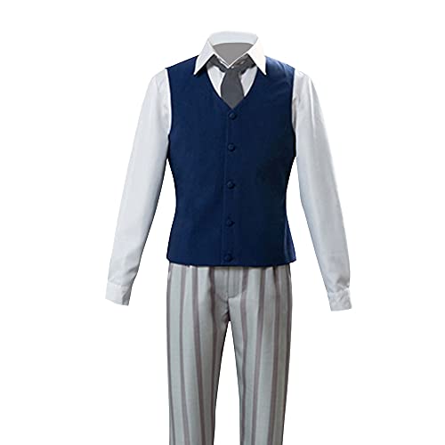 Anime BEASTARS Legoshi - Juego completo de camiseta y chaleco para Halloween, carnaval, fiesta, Legoshi, L