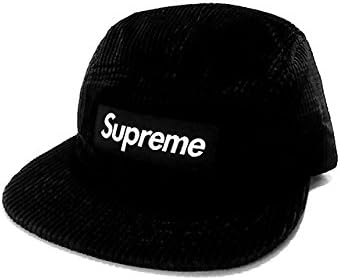 supreme waffle corduroy camp cap