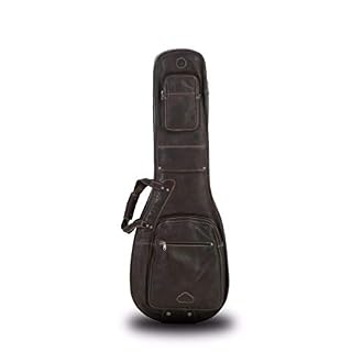 Harvest 23 001LS 0066/588 Housse pour guitare Les Paul Type 23 cuir brun - Les Beatles, Paul McCartney, John Lennon, RIngo Starr, George Harrison