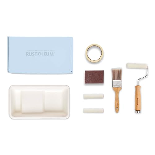 Rust-Oleum Ready to Roll - Eco Paint Kit (Small) - Kitchen Cupboard Matt Soft Blues