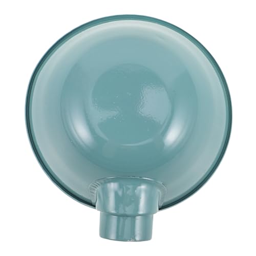 Ciieeo Machine Tool Lampshade Impact Resistant Round Cover for Workbench Light High Light Transmission Decorative Shade for Workshop and Garage Use Compatible with Various Fixtures