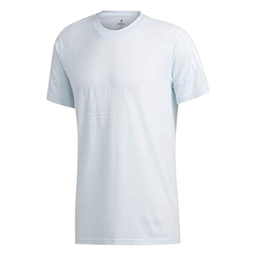 adidas Bos 3 Stripe T-Shirt Homme haut de sport à manches courtes col rond pour look urbain