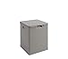 Toomax Bauli Woody's 90L, Contenitore da Esterni, in plastica, Art. 173, Grigio Tortora