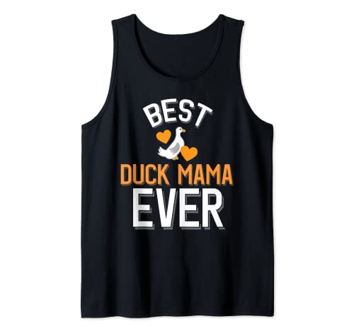 Duck Family Best Duck Mama Ever Camiseta sin Mangas
