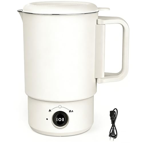 Derretidor de cera eléctrico NAUQUOHZ con olla de 800 ml para hacer velas artesanales