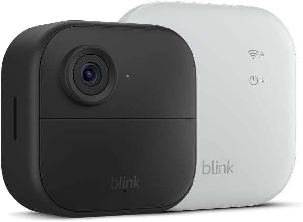 Outdoor 4 XR โ two-year battery wireless camera with 4x security coverage, 1000 ft open-air range or 400 ft with typical use โ 1 camera system