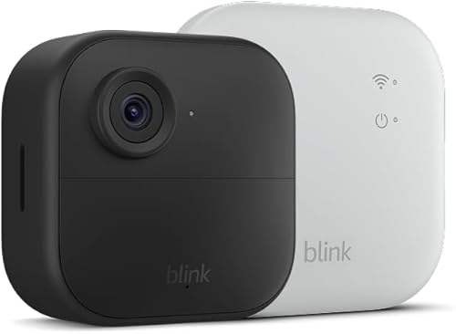Blink Outdoor 4 XR – two-year battery wireless camera with 4x security coverage, 1000 ft open-air range or 400 ft with typical use — 1 camera system