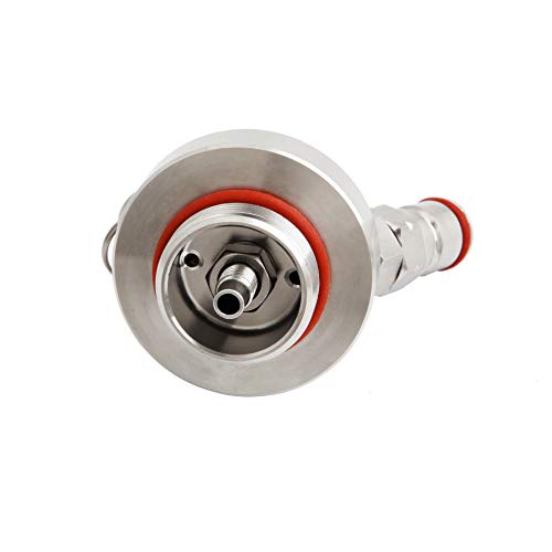 Semfeil Brew Double Ball Lock Stainless Mini Keg Dispenser Beer Keg Dispenser Stainless Steel Mini Keg Beer Growler Spear Tap Dispenser Craft Beer Growler Homebrew With 12'' Beer Hose thumb #3