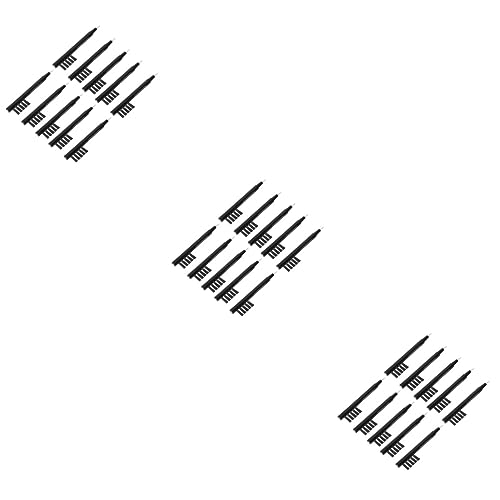 KALLORY 30 Pcs Cleaning Brush Cleaning kit Wax Ring Wax Loop Maintenance Care Hearing Amplifier Cleaning Brush Cleaner