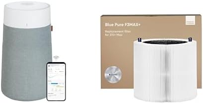 BLUEAIR HEPASilent - Purificadores de aire inteligentes para habitaciones grandes en el hogar, purificadores de aire para dormitorio, para alergias
