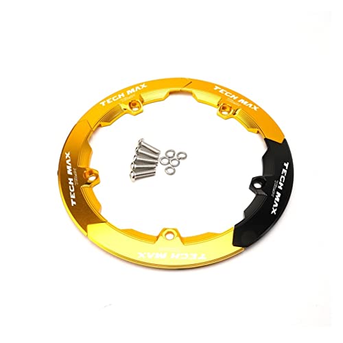 Galaa Store Compatible avec Yamaha Tmax 560 Tech Max Max Tmax 560 Tmax560 2020 2021 Moto CNC Couvre-poulie de la Courroie de Transmission (Color : Gold) Cover