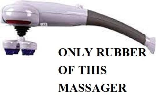 Image of Manual Magic Hands Massager Spare Parts Rubber, Black