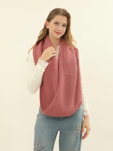 Neck Warmer Gaiter for Women Knitted Winter Scarf Thick Fashion Cashmere Scarf Cold Weather Face Ski Mask Scarf 20242