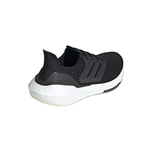 adidas Women's Ultraboost 21 Running Shoe, Black/Black/Grey, 8 - Image 4