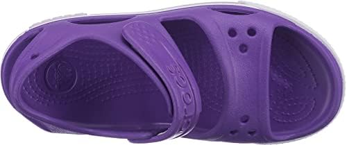 Crocs Kids' Crocband II Sandals, Neon Purple, 4 Toddler | Image 4
