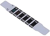 Fieber Kopf Thermometer Fieberpflaster Kinder 10x Stirnthermometer Temperaturtest Test Streifen Baby Stirn Band Reise Unterwegs Hygienisch Temperatur