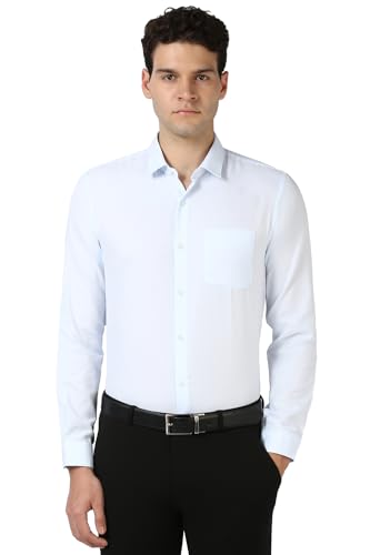 Image of Peter England Mens Polycotton Slim Fit Shirt