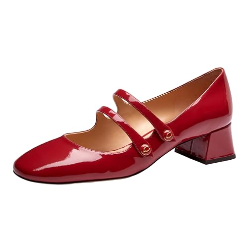 COACH Women's Angelina Mary Jane Flat