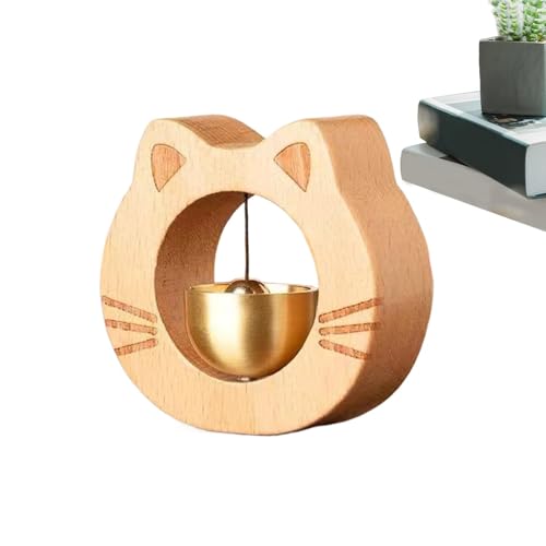 Cloche magnétique pour ouverture de porte chat pour ne plus rater vos visiteurs