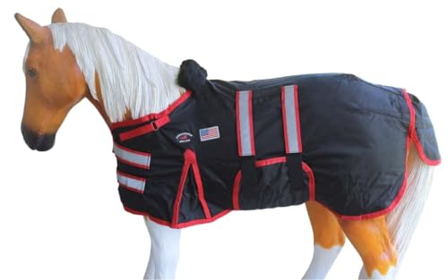 Image of 1680D Miniature Weanling Donkey Pony Horse Foal Winter Blanket 519TS02