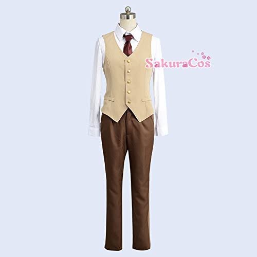 Amazon.co.jp: 漫尚cosplayスタミュ 星谷悠太 那雪透 制服 コスプレ